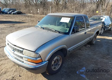 1999 Chevrolet S-10 Ls z USA, uszkodzony, nr VIN 1GCCS19X1X8119376
